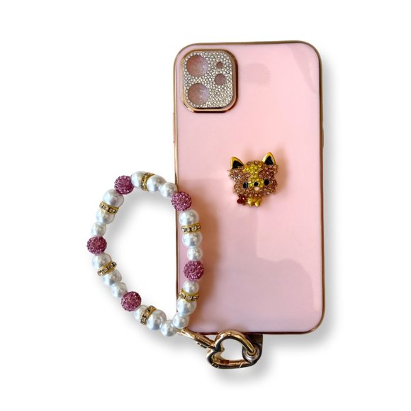 rhinestone Yorkie sticker charm - Picture 3 of 4